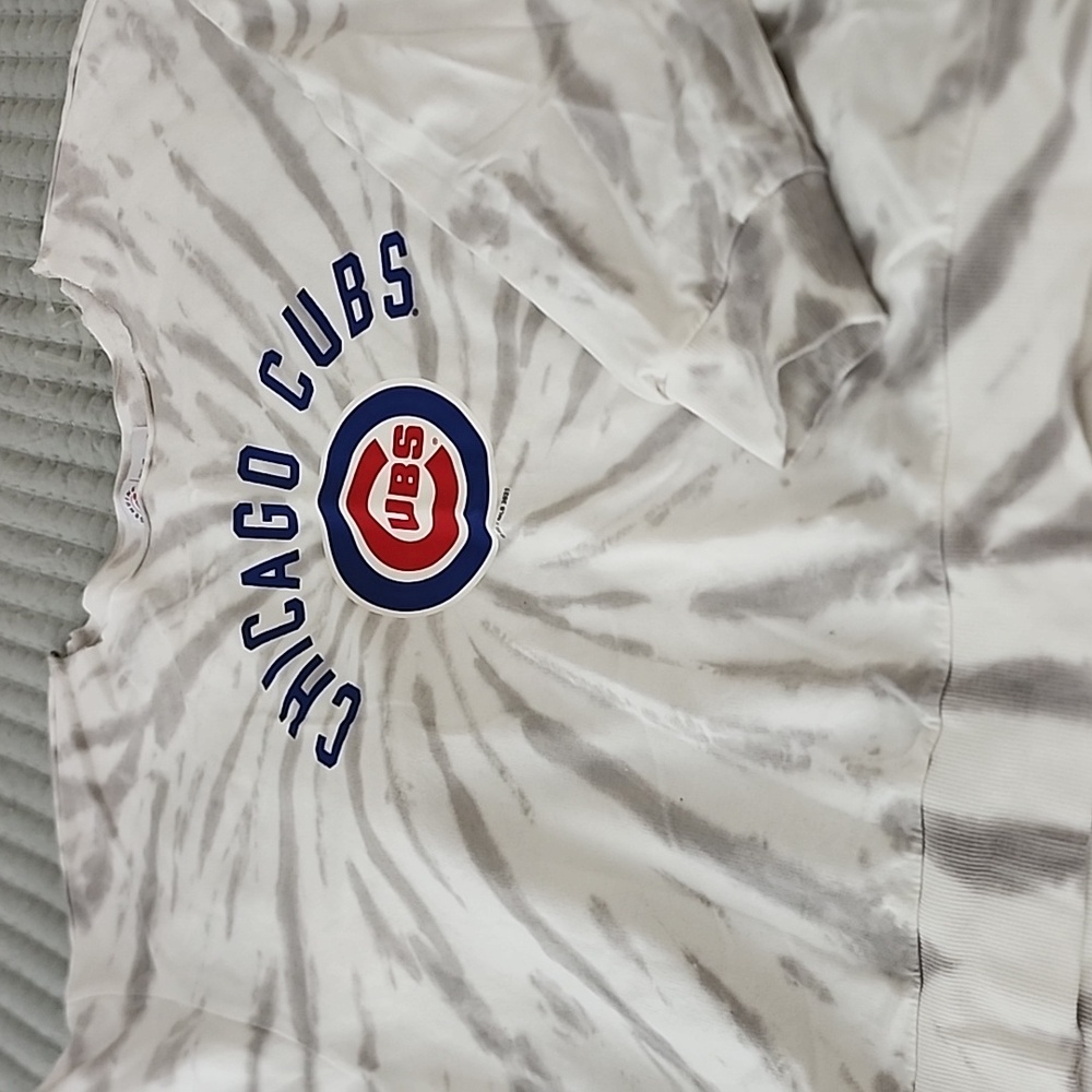 Chicago Cubs Tie-Dye Sweatshirt